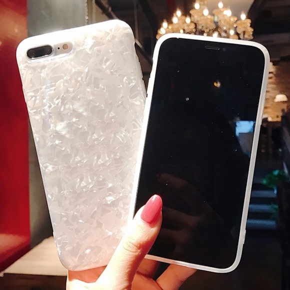 NEW IPhone 7/8 White Pearl Soft Case - Picture 3 of 4